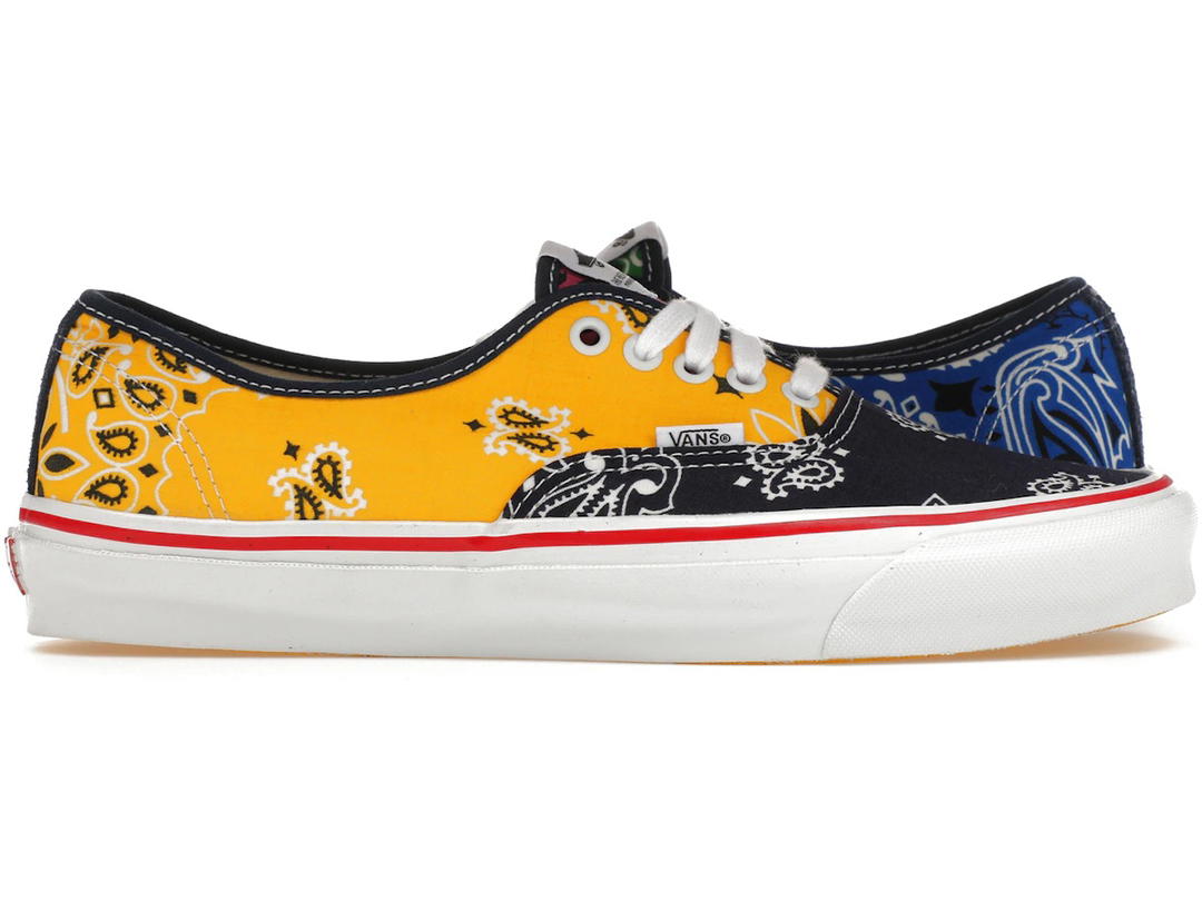 Vans Vans Vault OG Authentic LX Bedwin & the Heartbreakers Multi-Color Yellow Bandana