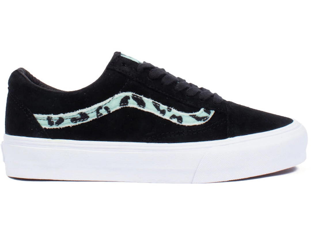 Vans Vans Old Skool VLT LX Velvet Animal Mint Leopard