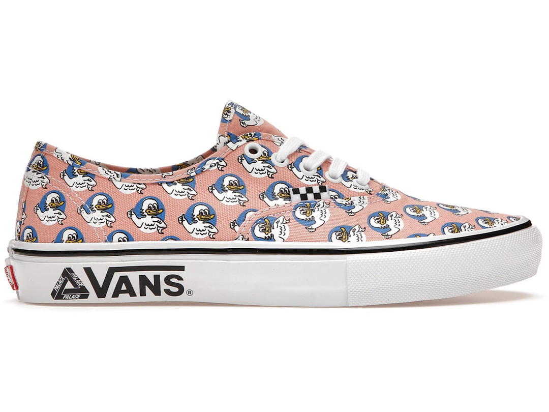 Vans Vans Skate Authentic Palace Jeremy the Duck Black Salmon