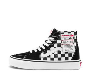Buy Vans SK8 HI Checkered 'Black White' at Sasom – Authentic and Ready to Ship