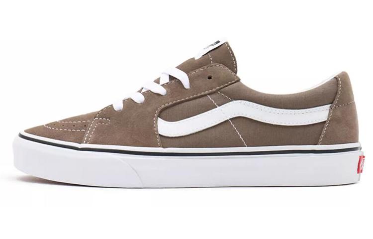 Vans Vans SK8 Low Breathable Wear resistant Non Slip Low Tops Casual Skateboarding Shoes Unisex Brown
