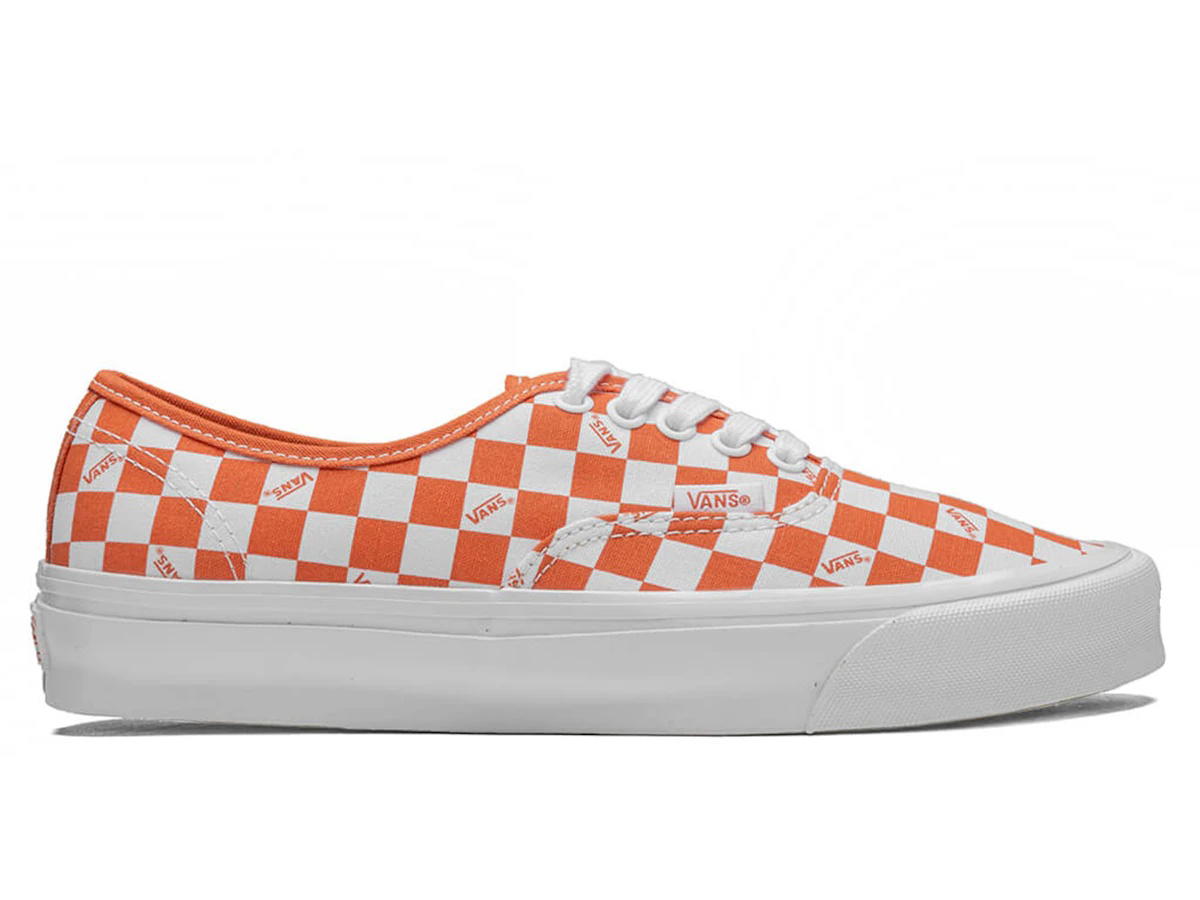 Vans Vans Vault OG Authentic LX Checkerboard Mecca Orange