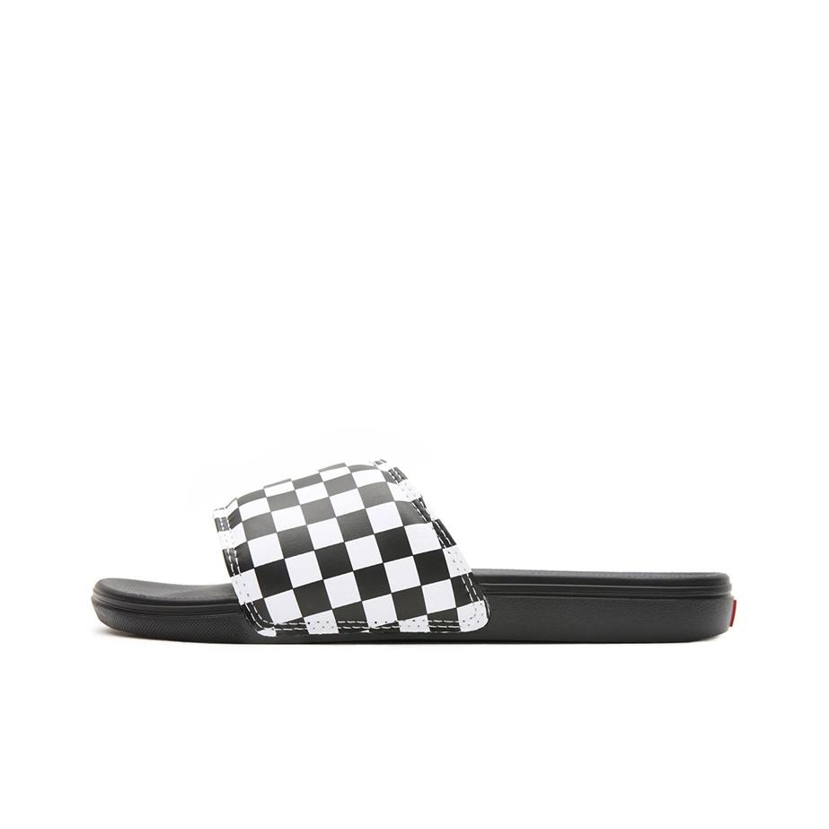 Vans La Costa Vans Slide On 'Black Checkerboard'