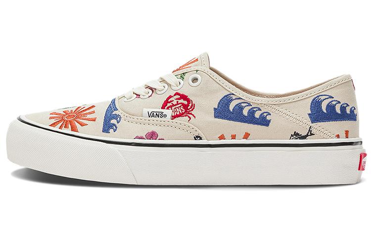 Vans Vans Authentic Low Top Casual Skate Shoes Unisex White