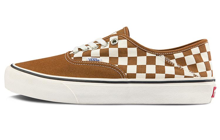 Vans Vans Authentic Low Tops Casual Skateboarding Shoes Unisex Brown White