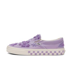 Buy Slip On Emma Mulholland On Holiday X Classic Vans 'Whimsical Floral Embroidery' at Sasom – Authentic and Ready to Ship