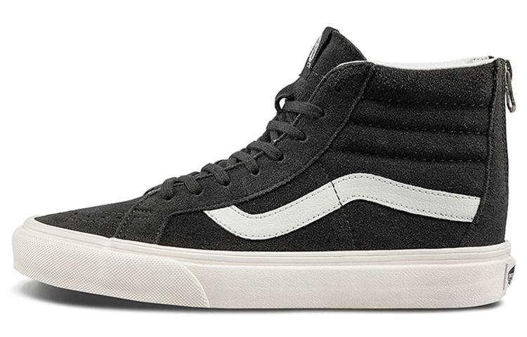 Vans Vans Unisex SK8 High Top Sneakers Grey Charcoal Grey
