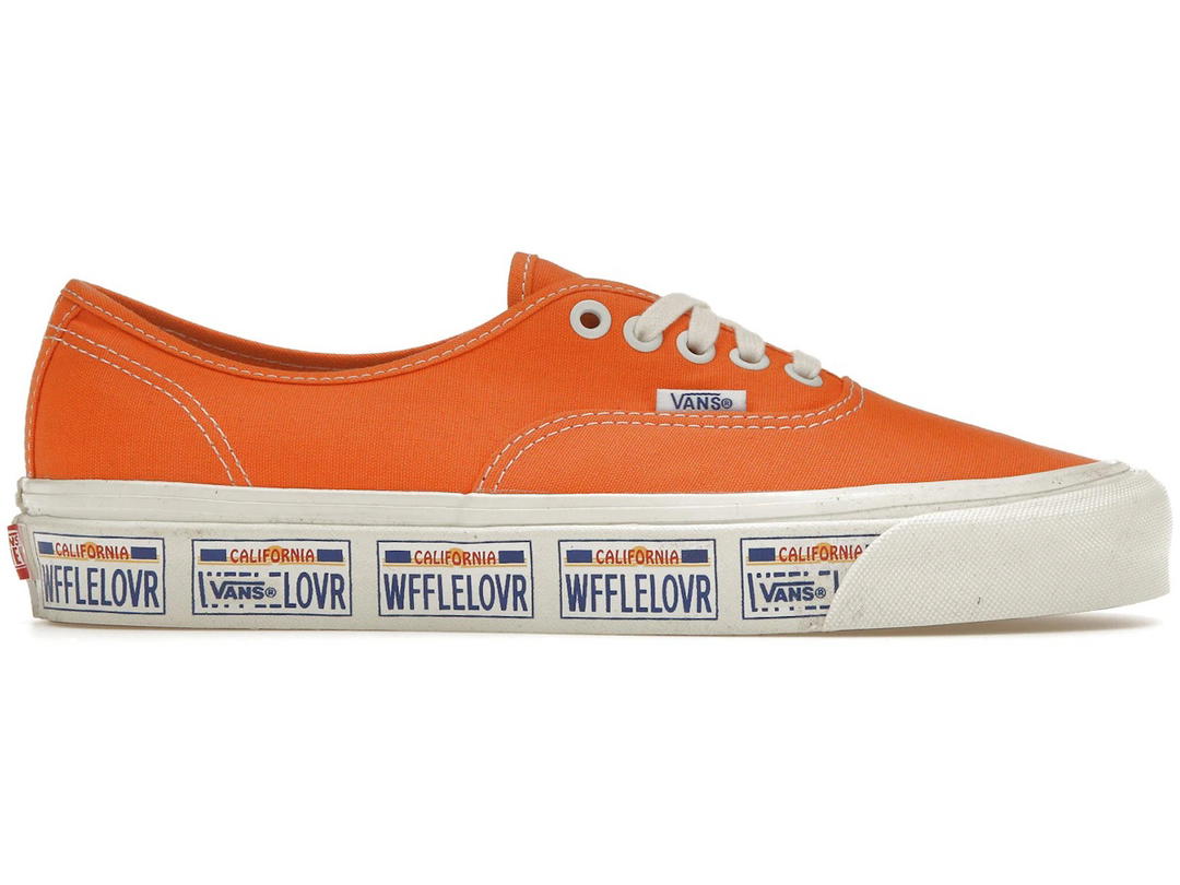 Vans Vans UA Authentic 44 DX Anaheim Factory Vanity Plate Orange Tiger