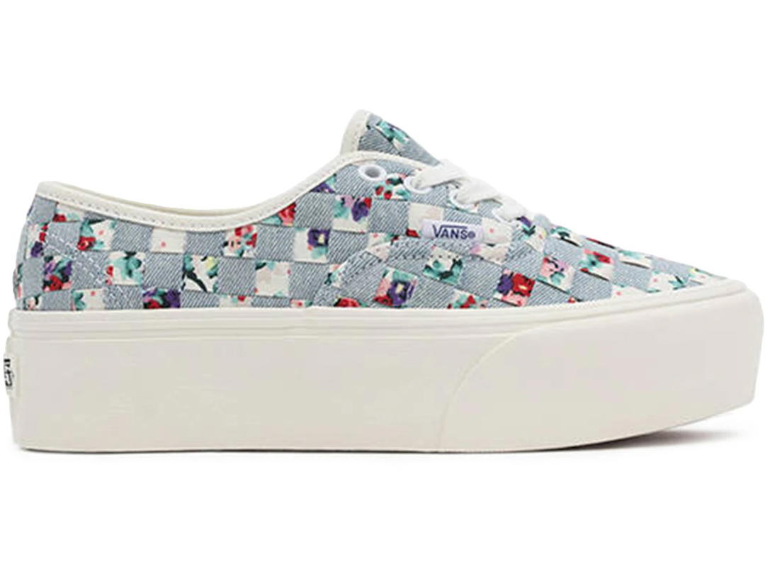 Vans Vans Woven Authentic Stackform Light Blue Floral Multi (Women's)
