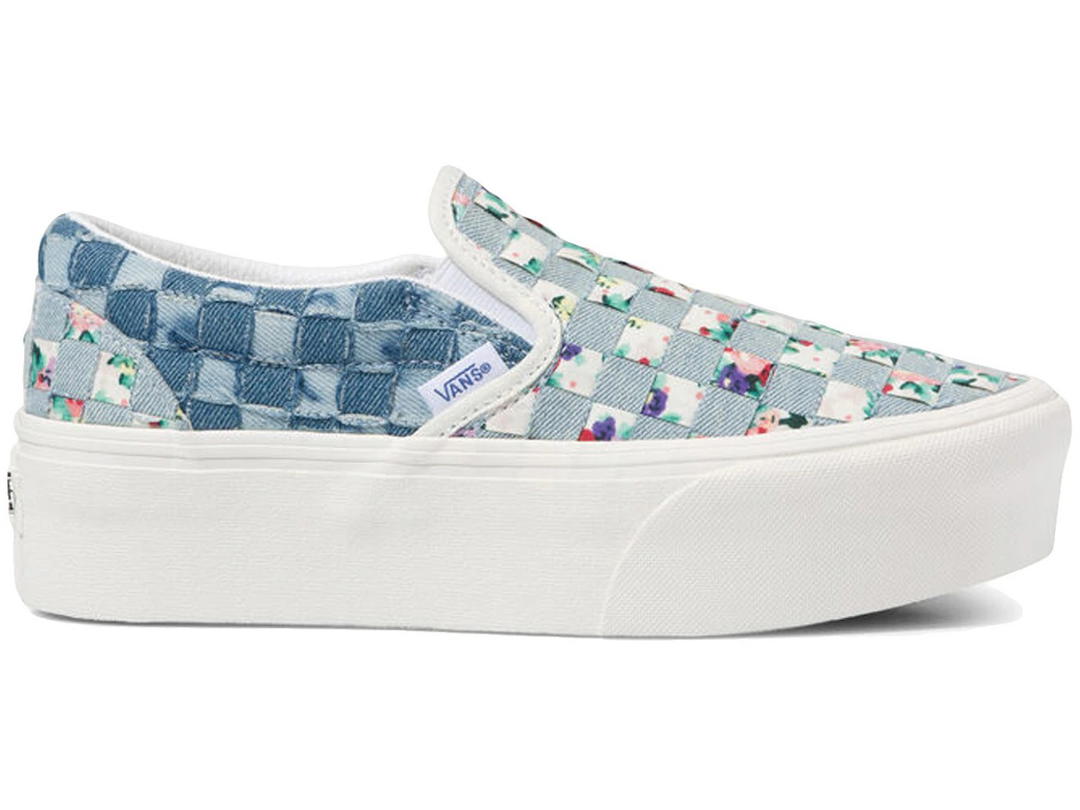 Vans Vans Classic Slip-On Stackfoam Denim Weave (Women's)