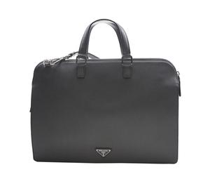 Buy Prada Calfskin Shoulder Bag Crossbody Bag Handbag Men's Gray at Sasom – Authentic and Ready to Ship