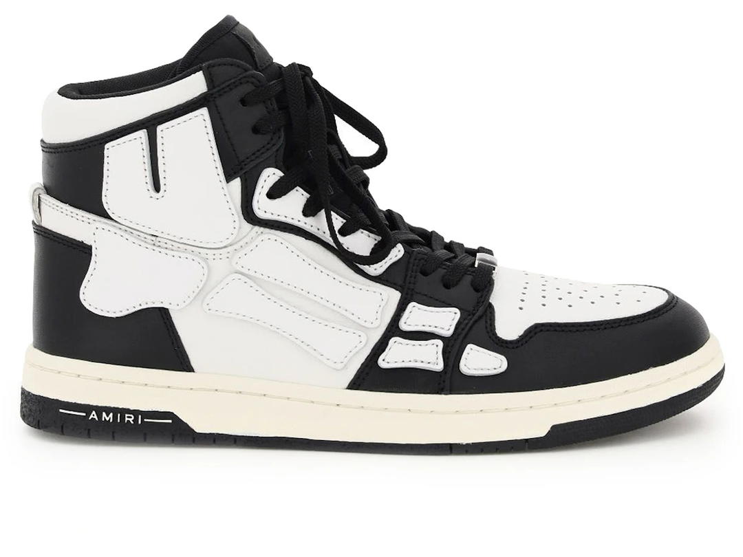AMIRI AMIRI Skel Top Hi Black White Black