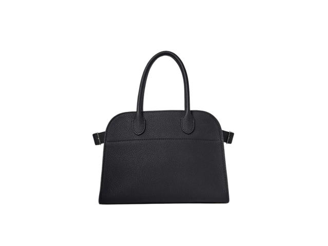 The Row The Row Soft Margaux 10 Bag In Calfskin Leather With Silver Hardware - view 1