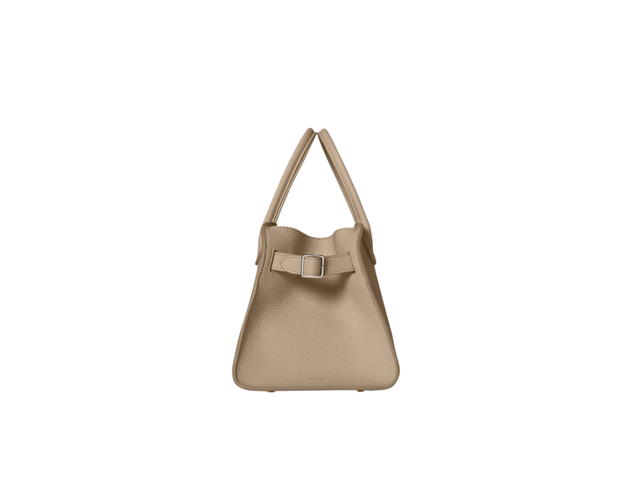 The Row The Row Soft Margaux 10 Bag In Calfskin Leather With Silver Hardware - view 3