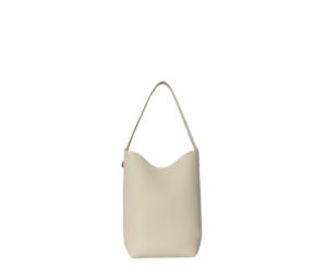 Buy The Row Small N/S Park Tote Bag in Calfskin Leather Ivory at Sasom – Authentic and Ready to Ship