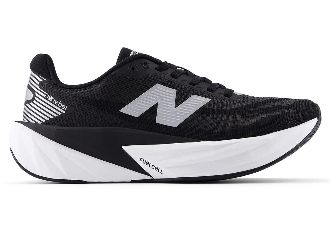 New Balance New Balance FuelCell Rebel v5 Black White Silver (Women's)