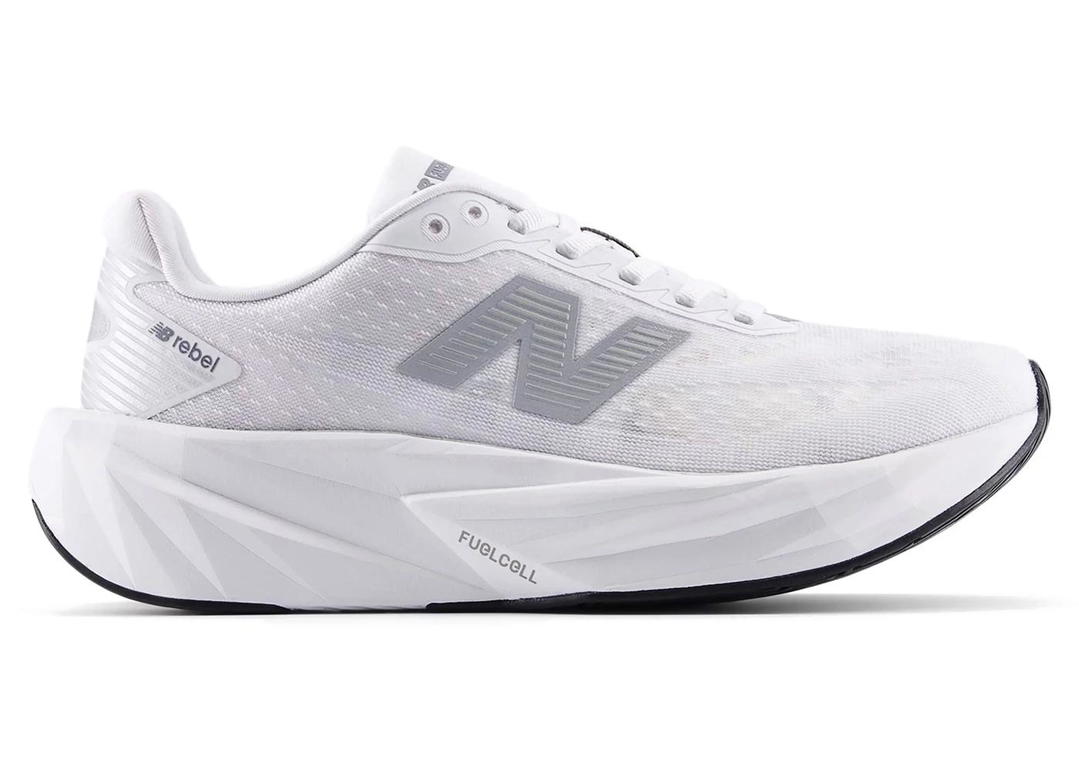 New Balance New Balance FuelCell Rebel v5 White Silver Black (Women's)