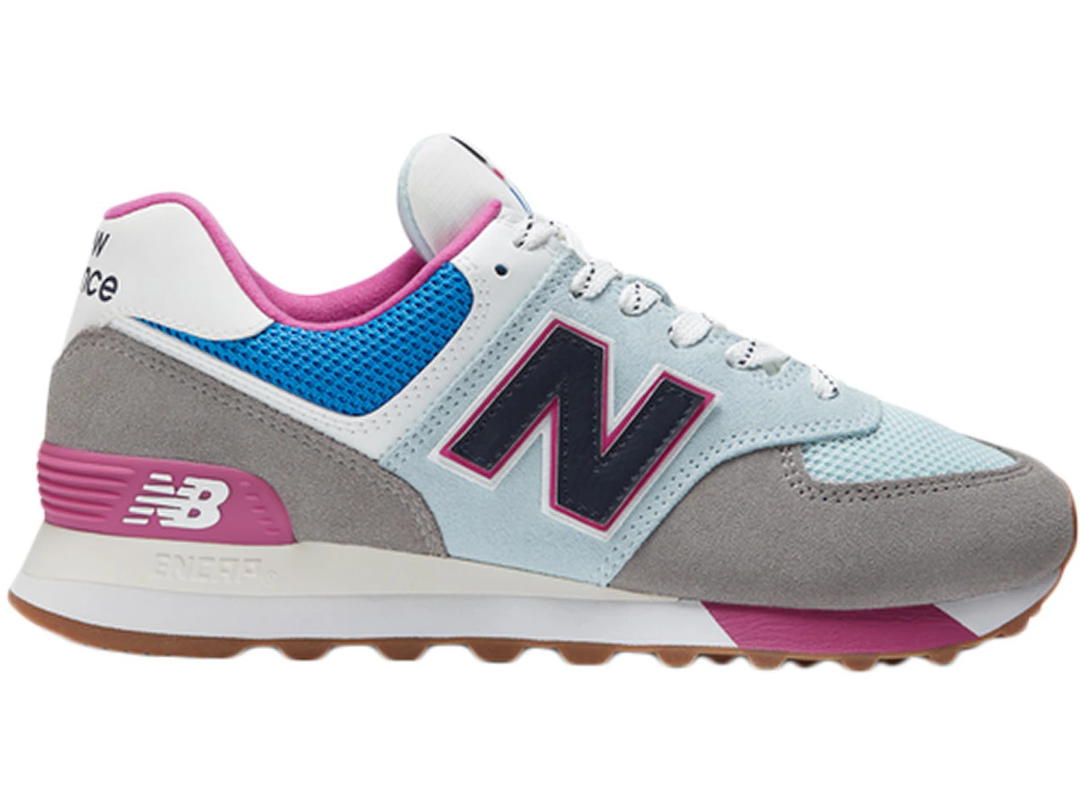 New Balance New Balance 574 Marblehead Blue Pink Gum (Women's)