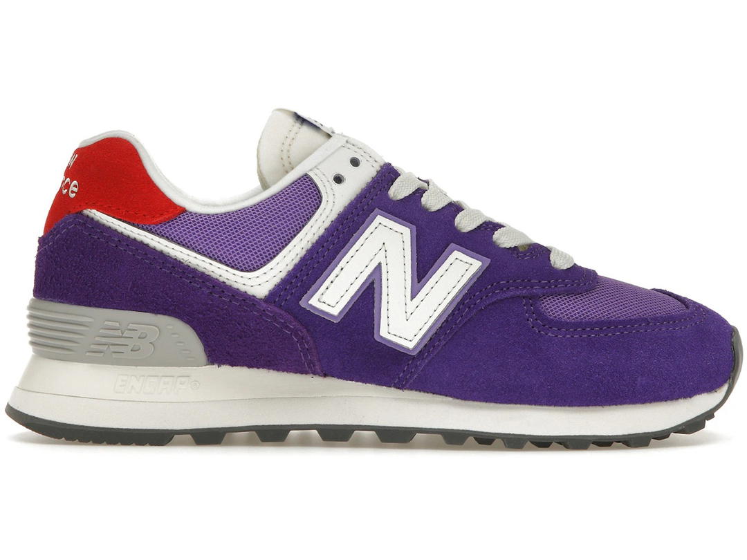 New Balance New Balance 574 Purple White Red (Women's)