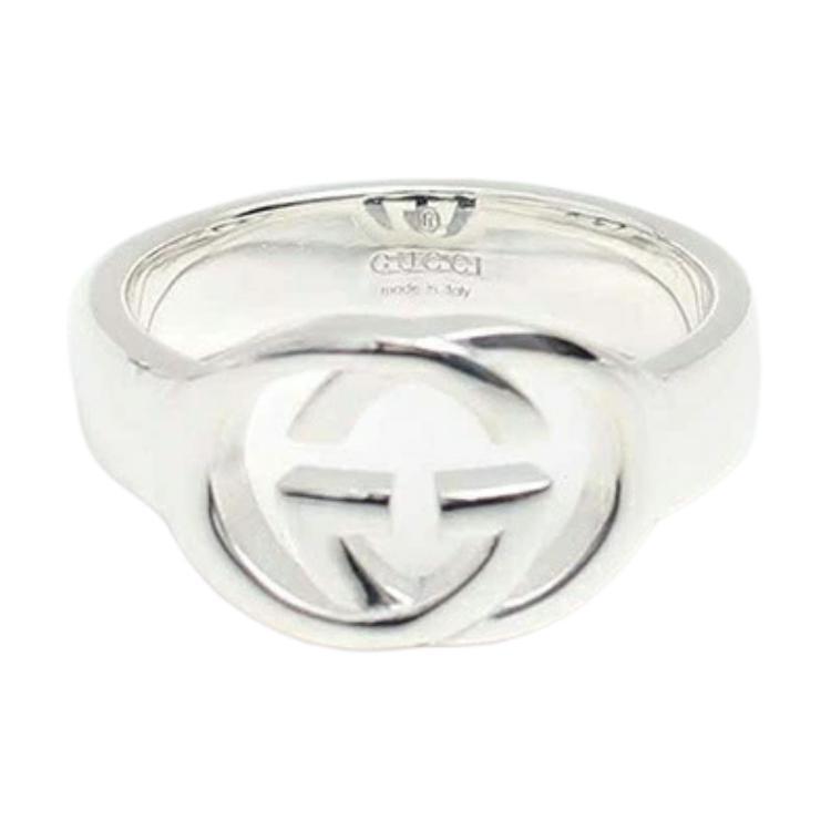 Gucci Gucci 925 Sterling Silver Rings Unisex Silver