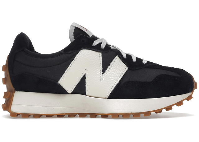 New Balance New Balance 327 Black White Gum (Women's) - view 1