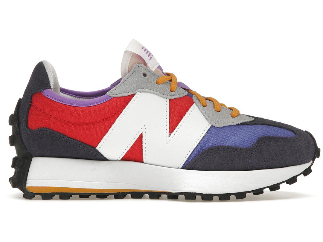 New Balance New Balance 327 Dark Mercury Aura White (Women's)