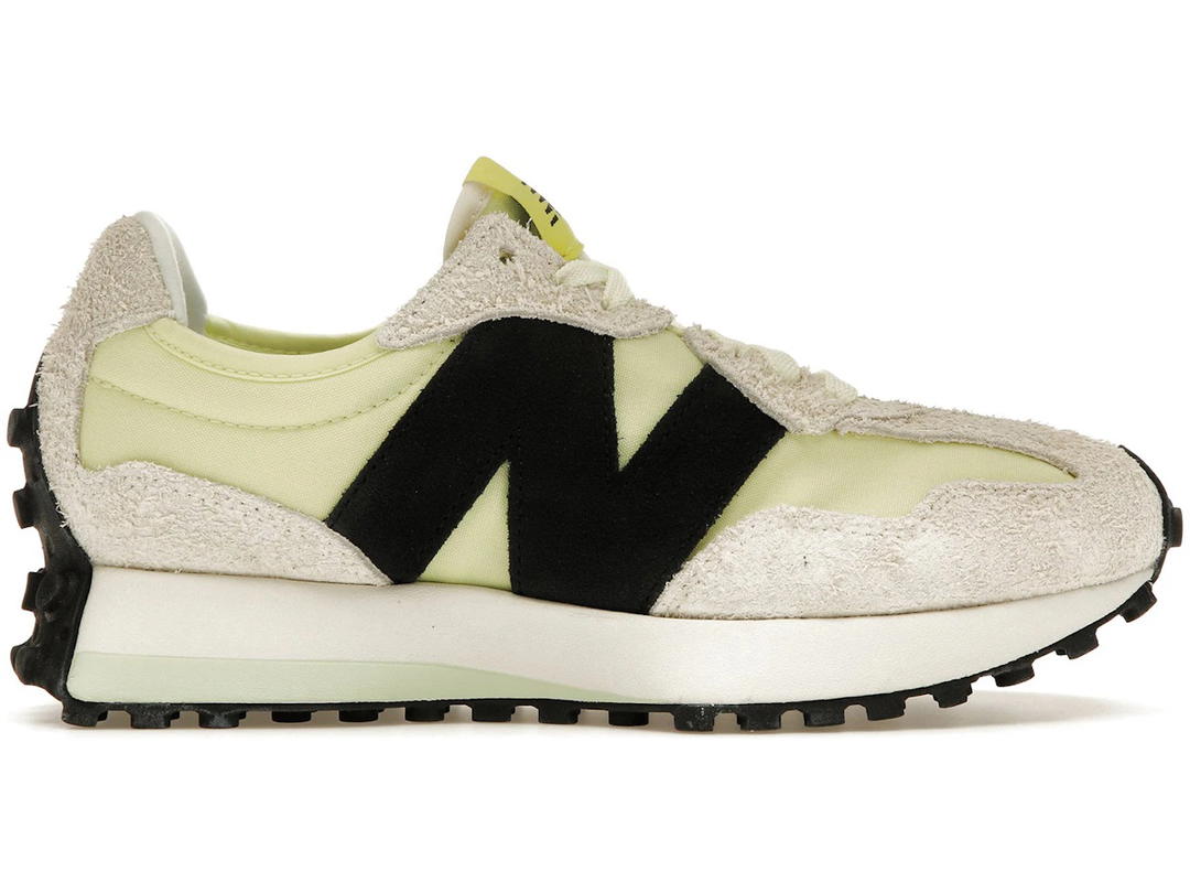 New Balance New Balance 327 White Black Grey Yellow (Women's)