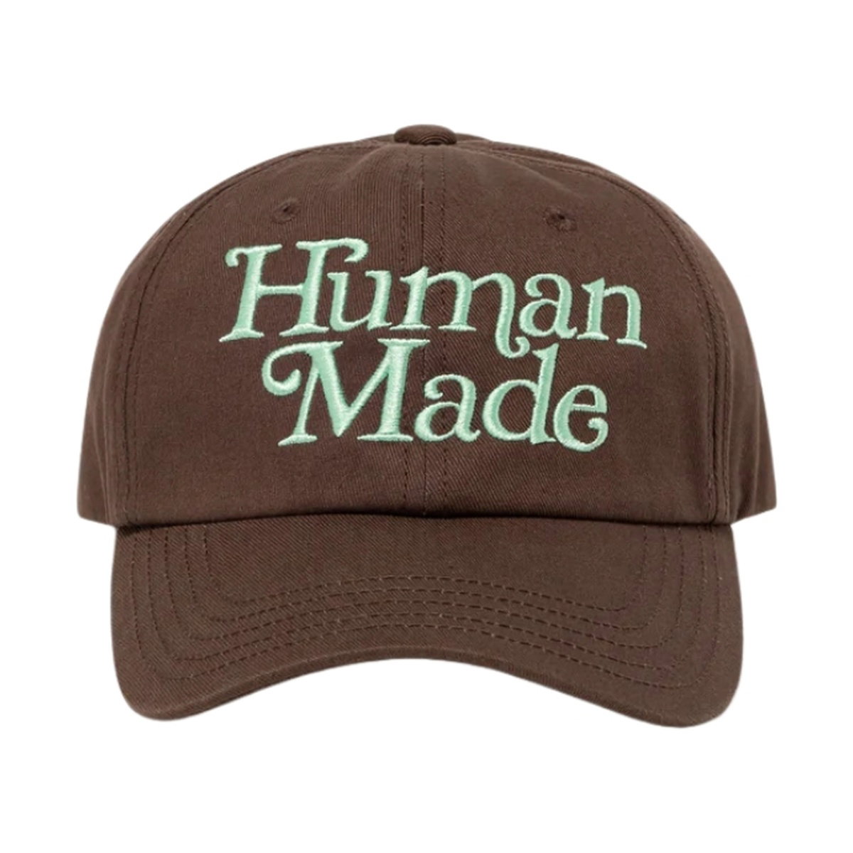 Buy Human Made X Girls Don't Cry 6Panel Cap Brown | SASOM
