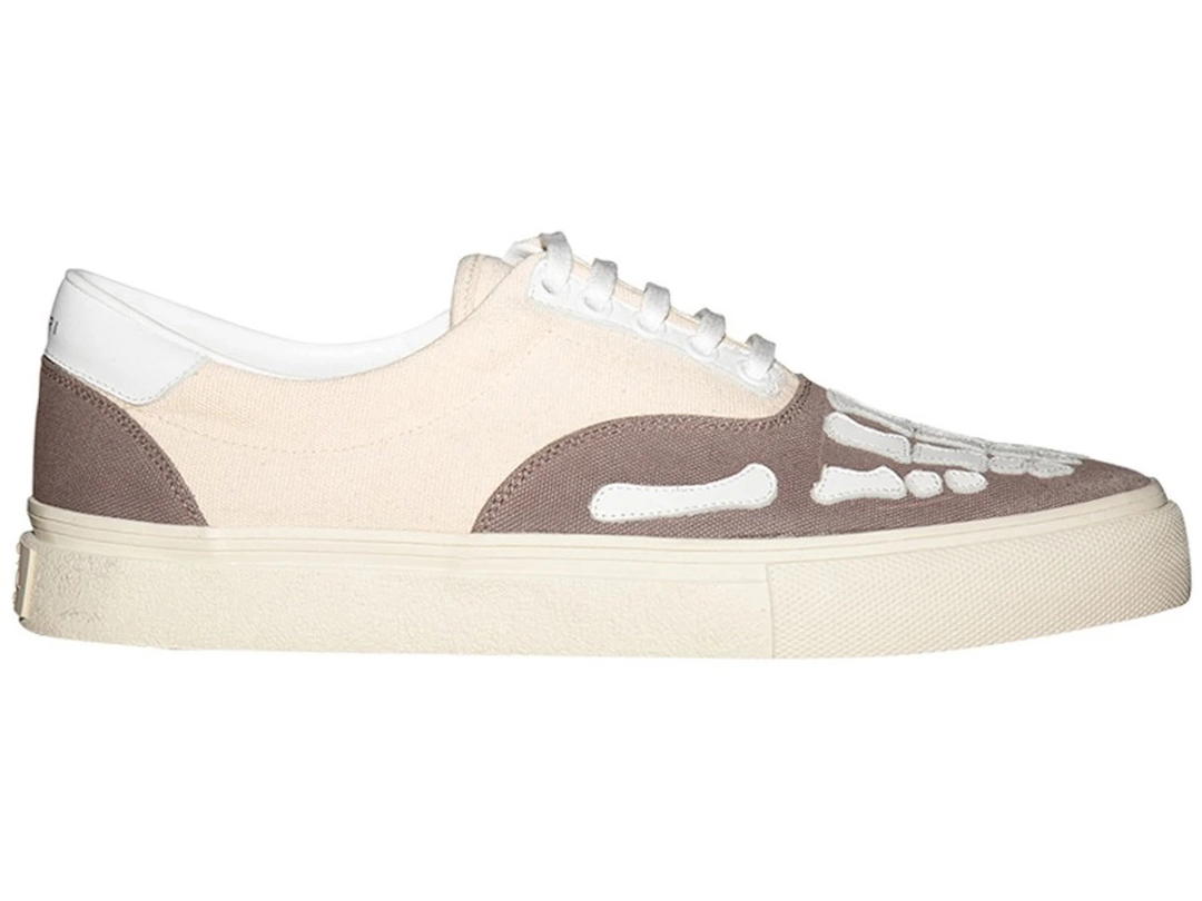 AMIRI AMIRI Skel Toe Lace Up Slate Grey/White