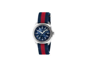 Buy Gucci GG2570 Dial Blue Red Nylon Strap Watch at Sasom – Authentic and Ready to Ship
