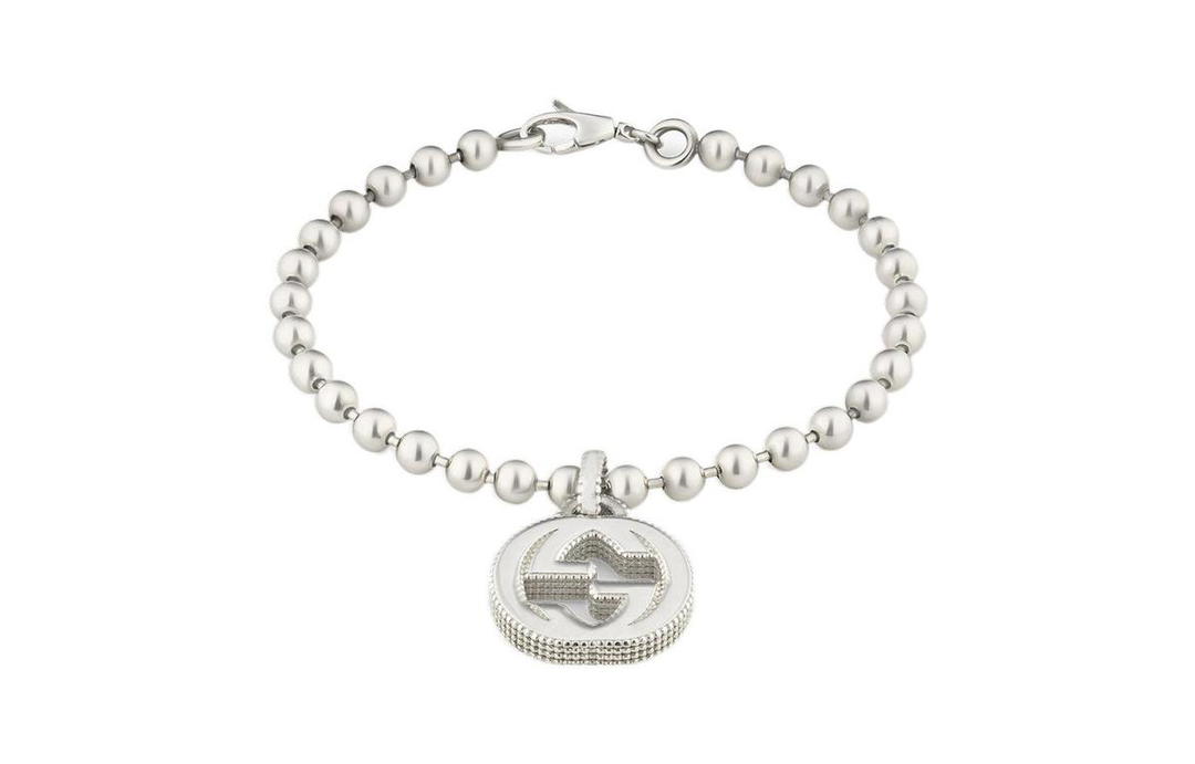 Gucci Gucci Ladies Interlocking GG Charm Bracelet