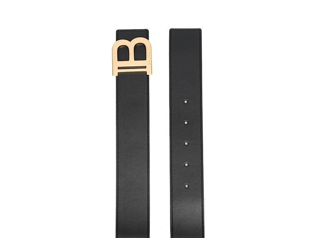 Balmain Balmain Bbelt 4 Cmcuir De Veau0pa 100calf Bos Taurus - view 2