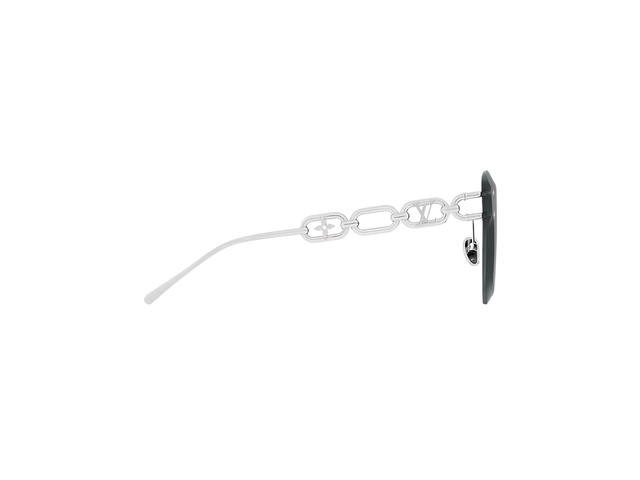 Louis Vuitton Louis Vuitton Jewel Cat Eye Sunglasses In Rimless frames With Gradient Black lenses - view 3