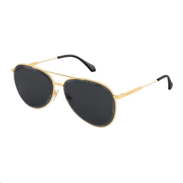 Louis Vuitton Louis Vuitton Z2636U Lv Super Vision Metal Pilot Sunglasses