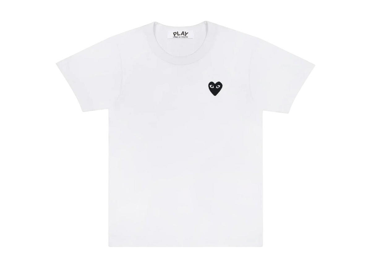 Comme des Garcons Comme des Garcons Black Emblem Tee White