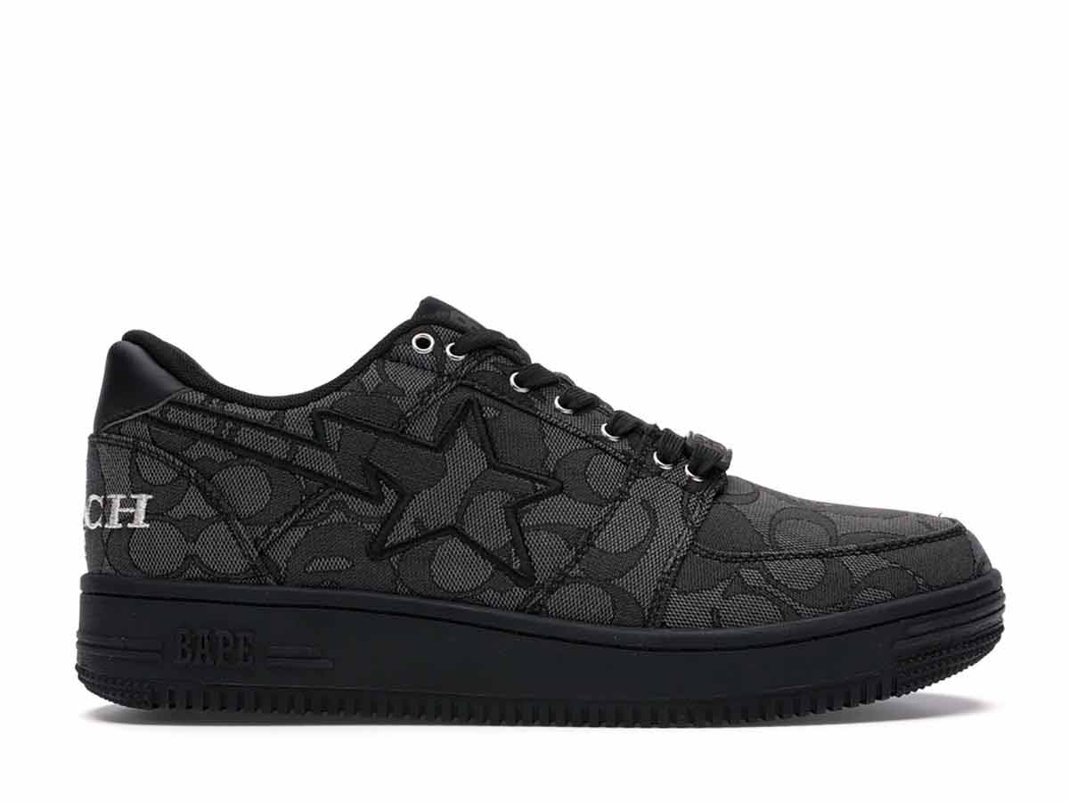Bape A Bathing Ape Bape Sta Low Coach Beige