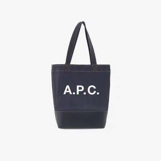 Buy A.P.C. Axelle Tote Bag Denim Dark Navy at Sasom – Authentic and Ready to Ship