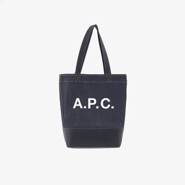 A.P.C. A.P.C. Axelle Tote Bag Denim Dark Navy - view 1