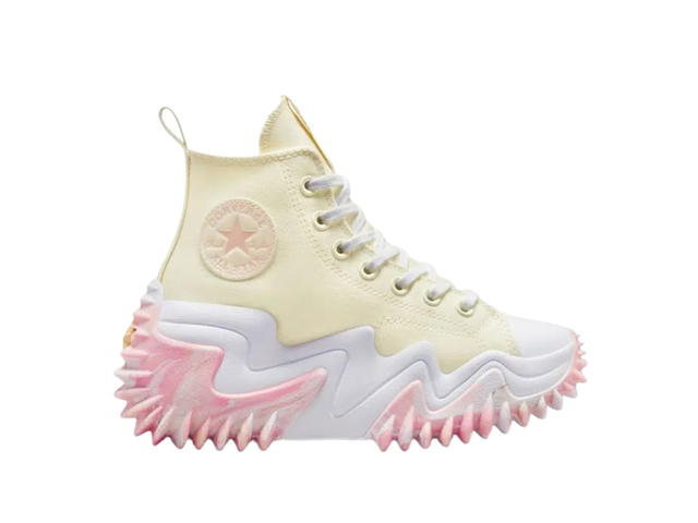 Converse Converse Run Star Motion Cx Marbled Hi Cream Mom's Potato Salad Cheeky Coral White (Women's) - view 1