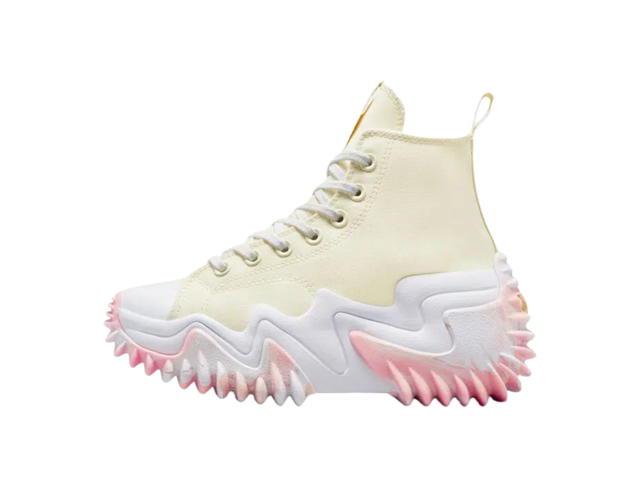 Converse Converse Run Star Motion Cx Marbled Hi Cream Mom's Potato Salad Cheeky Coral White (Women's) - view 2