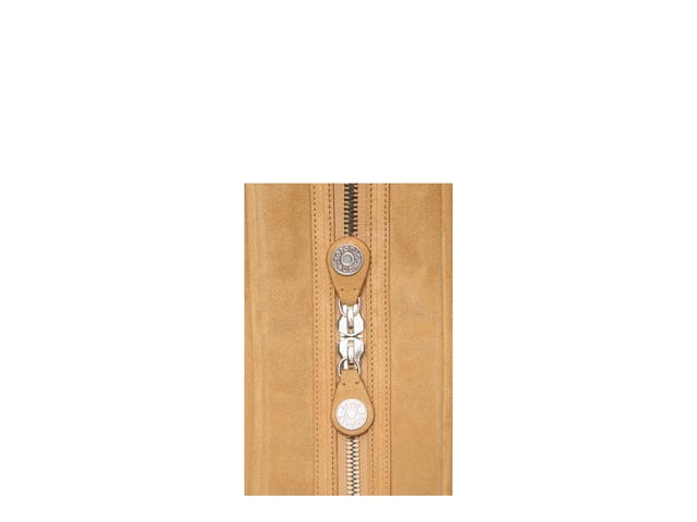 Acne Studios Acne Studios Camero Camera Suede Shoulder Bag Sesame Beige - view 6