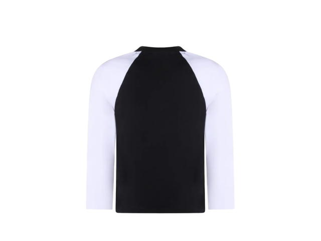 Ganni Ganni Basic Cotton Jersey Baseball T-shirt Phantom White - view 2