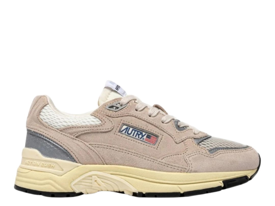 Autry Autry Hyperway Low Suede Mesh Sand Silv