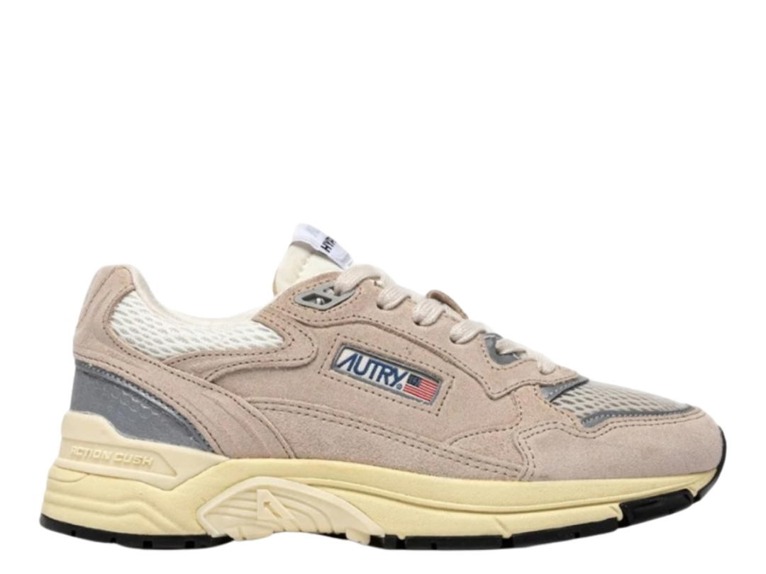 Autry Autry Hyperway Low Suede Meshsand Silv (Women's)