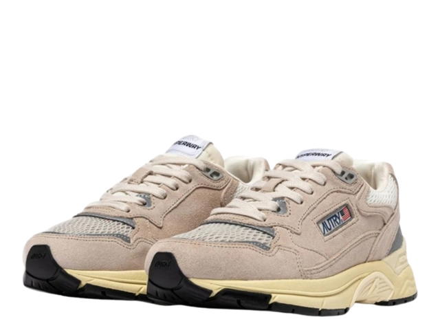 Autry Autry Hyperway Low Suede Meshsand Silv (Women's) - view 2