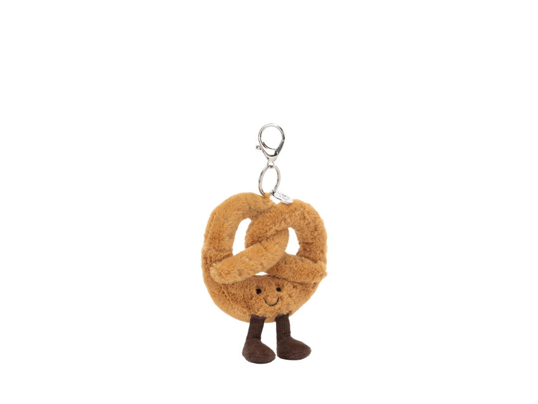 Jellycat Jellycat Amuseables Pretzel Bag Charm