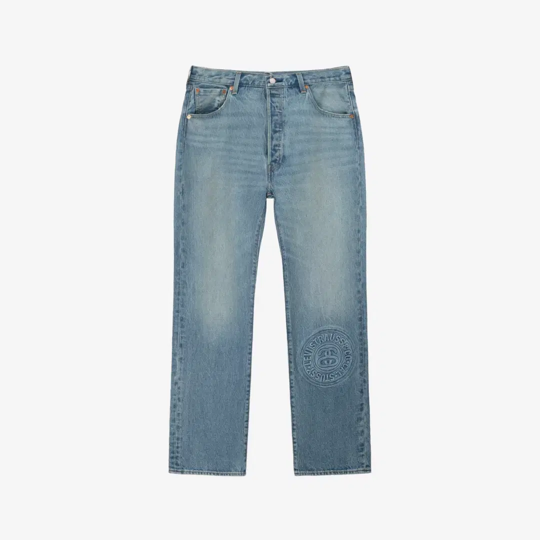 Stussy Stussy x Levi's Embossed 501 Jean Indigo