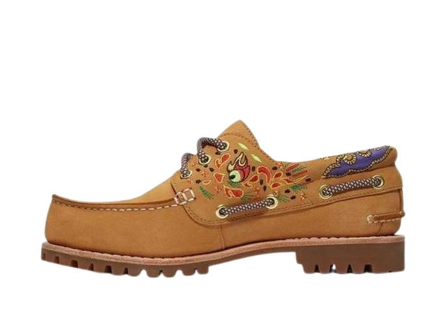 Timberland Timberland x CLOT 3-Holes Boot Shoes Brown (Women's) - view 2
