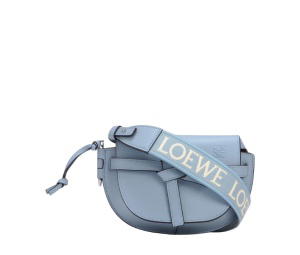 Buy Loewe Mini Gate Dual Bag Dusty Blue at Sasom – Authentic and Ready to Ship