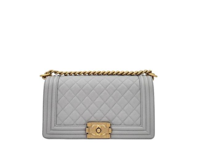 Chanel Chanel Boy 10 Bag Gray - view 1